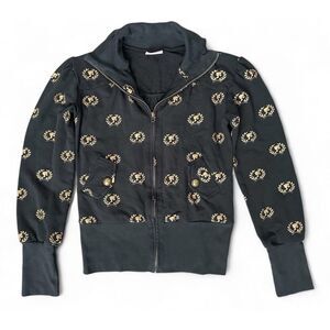 RARE 2007 Barbie Luxe‎ by Patricia Field Black Track Jacket Size S